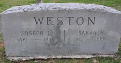 Sarah Jane “Sadie” <I>Hamilton</I> Weston 