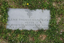 Lena Thomas <I>Kilpatrick</I> Heyer 