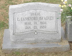 Elba Lankford “Oakie” Bradley 