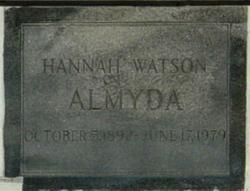Hannah <I>Watson</I> Almyda 