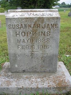 Susannah Jane <I>Alexander</I> Hopkins 