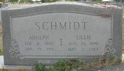 Lillie <I>Mills</I> Schmidt 