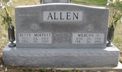 Betty <I>Moffett</I> Allen 
