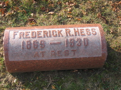 Frederick Robert Hess 