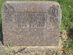 Louvina May <I>Hendrix</I> McCutcheon 