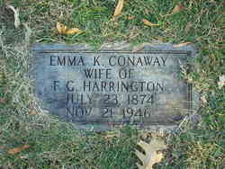 Emma Keturah <I>Conaway</I> Harrington 