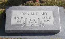Leona M. <I>Durham</I> Clary 