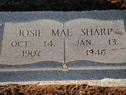 Josie Mae <I>Wall</I> Sharp 