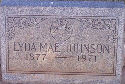 Lyda Mae <I>Aldridge</I> Johnson 