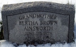 Bertha Brown Ainsworth 