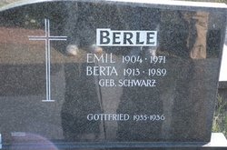 Berta <I>Schwarz</I> Berle 