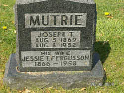 Jessie T. <I>Fergusson</I> Mutrie 