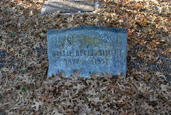 Willie Belle <I>Daniel</I> Shutt 