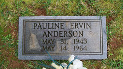 Pauline <I>Ervin</I> Anderson 