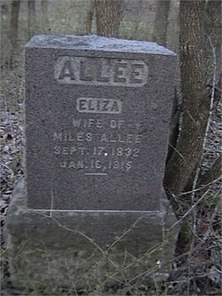 Eliza <I>Hill</I> Allee 