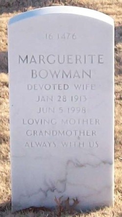 Marguerite <I>Orler</I> Bowman 