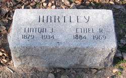 Ethel Rebecca <I>Ragsdale</I> Hartley 