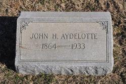 John H. Aydelotte 