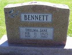 Thelma Jane Bennett 