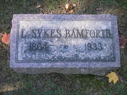 L. <I>Sykes</I> Bamforth 