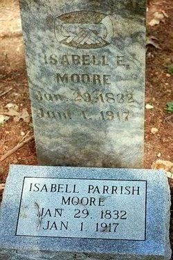 Isabelle Evaline <I>Parrish</I> Moore 