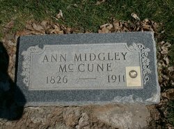 Ann <I>Midgley</I> McCune 