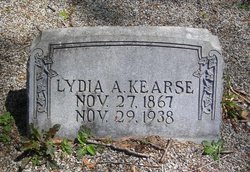 Lydia A <I>Eaves</I> Kearse 