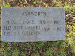 Elizabeth Amanda <I>Green</I> Ashworth 