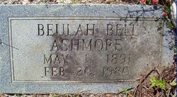 Beulah <I>Bell</I> Ashmore 