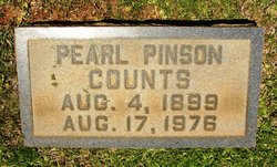 Pearl Pauline <I>Pinson</I> Counts 