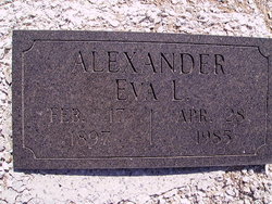 Eva Louise <I>Goodman</I> Alexander 