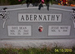Ona Faye <I>Dean</I> Abernathy 