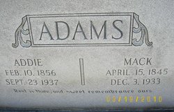 Mackdonel “Mack” Adams 