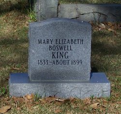 Mary Elizabeth <I>Boswell</I> King 