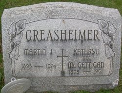 Kathryn <I>McGettigan</I> Greasheimer 