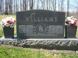 Allie Audrey <I>Williams</I> Williams 