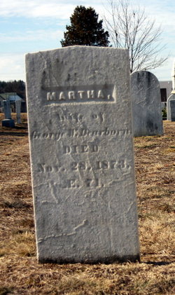 Martha <I>Demeritt</I> Dearborn 