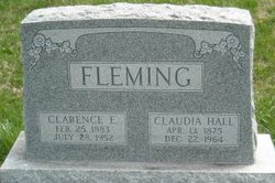 Claudia <I>Hall</I> Fleming 