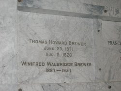 Winifred <I>Walbridge</I> Brewer 