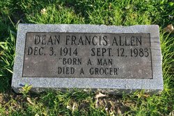 Dean Francis Allen 