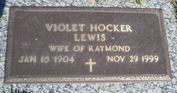 Violet <I>Hocker</I> Lewis 