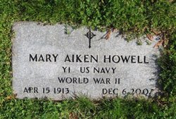 Mary Wilhelmina <I>Aiken</I> Howell 