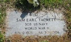 Sam Earl Tackett 