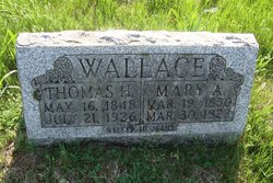 Mary Ann <I>Taylor</I> Wallace 