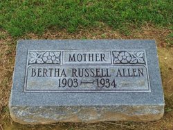 Bertha <I>Russell</I> Allen 