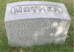 Jane Ann <I>Kelley</I> Quincy 