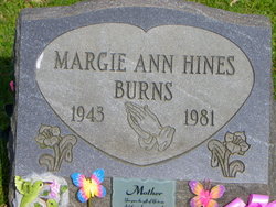 Margie Ann <I>Hines</I> Burns 
