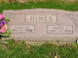 Flora Myrtle <I>Evans</I> Hines 
