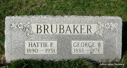Hattie P <I>Hoover</I> Brubaker 