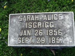 Sarah Alice Isgrigg 